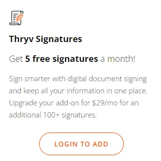 Get 5 Free Signatures a Month!