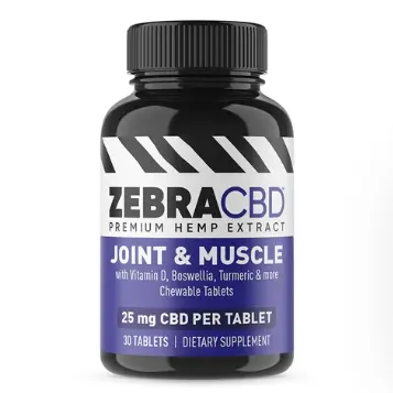 Zebra CBD: Buy Any Item, Get 50% OFF Joint & Muscle Gummies