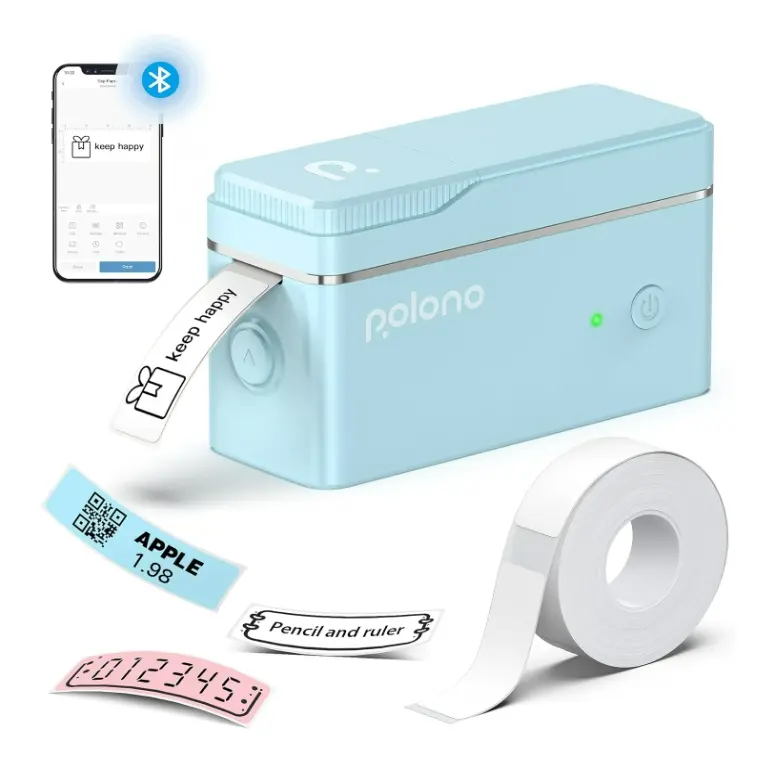 POLONO 便携式蓝牙标签打印机