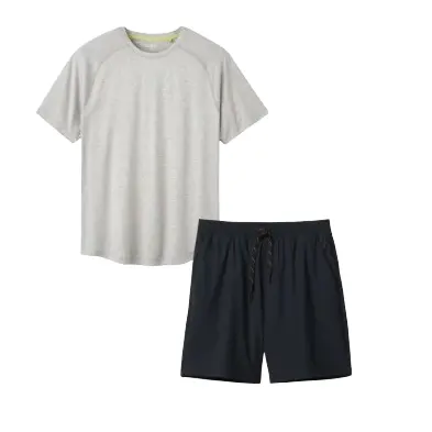 Rhone：T恤+短裤套装