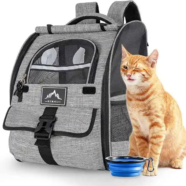 GoHimal Pet Carrier Backpack for Dogs and Cats