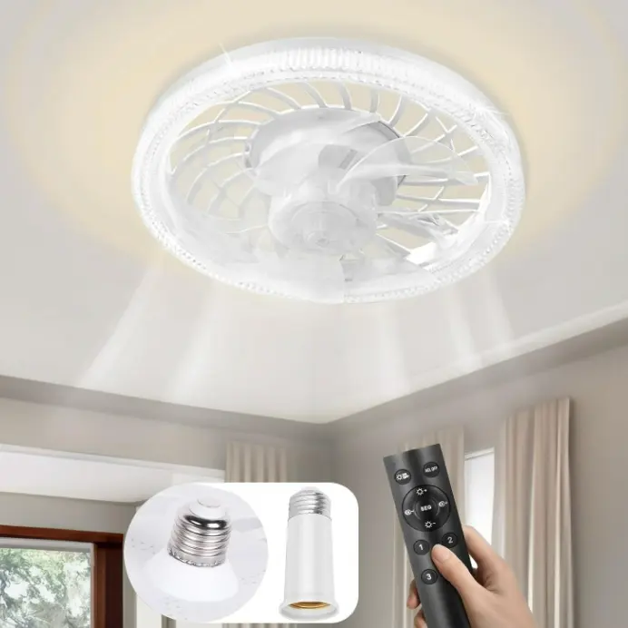 GYTBL Modern Ceiling Fans with Lights and Remote