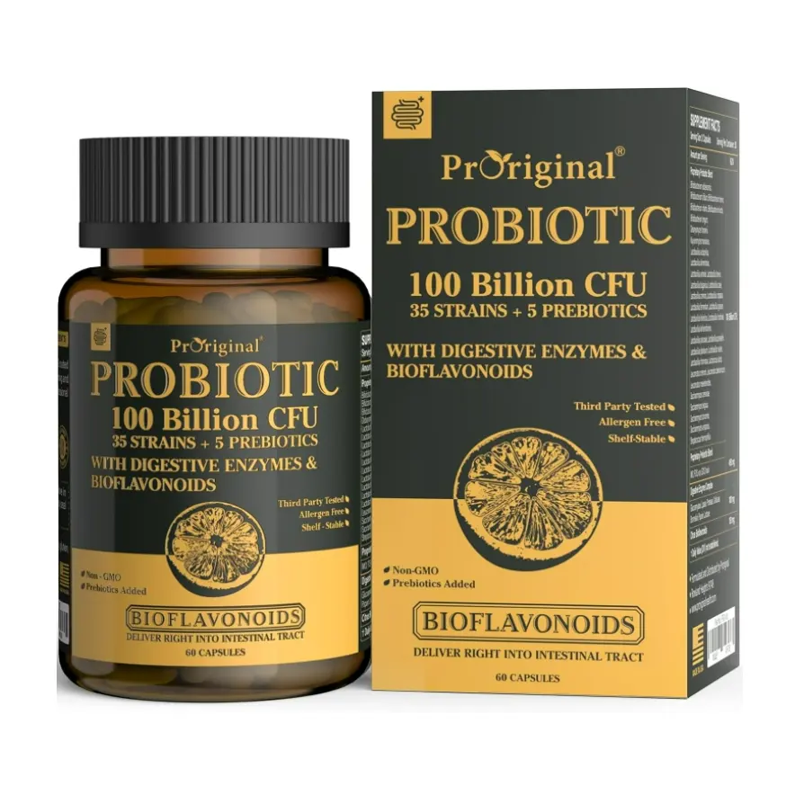 Proriginal Probiotics with Prebiotics for Men and Women