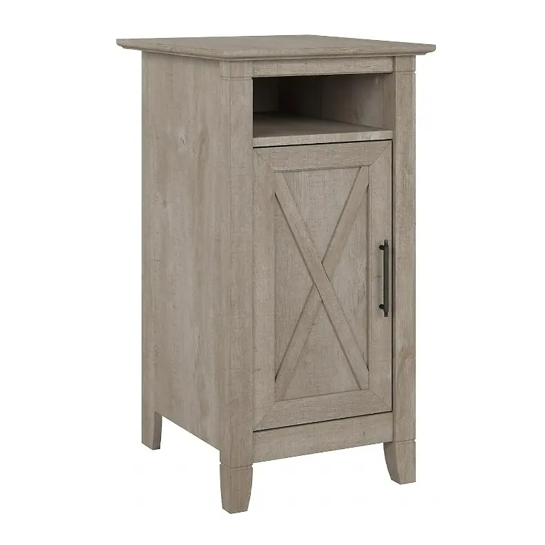Bush Furniture Key West 30-inch Small Storage Cabinet