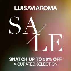 LUISAVIAROMA：SNATCH UP TO 50% OFF A CURATED SELECTION