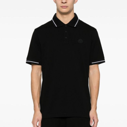 FARFETCH US: Best Seller - Moncler Logo-appliqué Polo Shirt