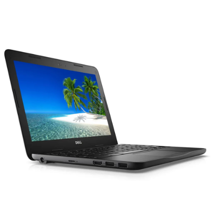 Walmart: Restored Dell Chromebook 4GB RAM 11.6-inch 16GB SSD Bundle: USA Essentials Bluetooth/Wireless Airbuds,