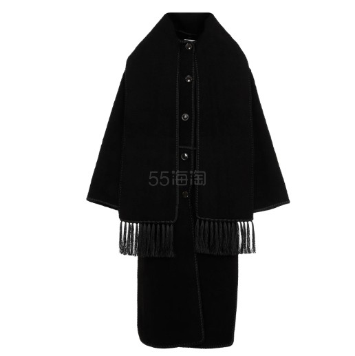 新款!Toteme 围巾羊毛大衣 金晨同款