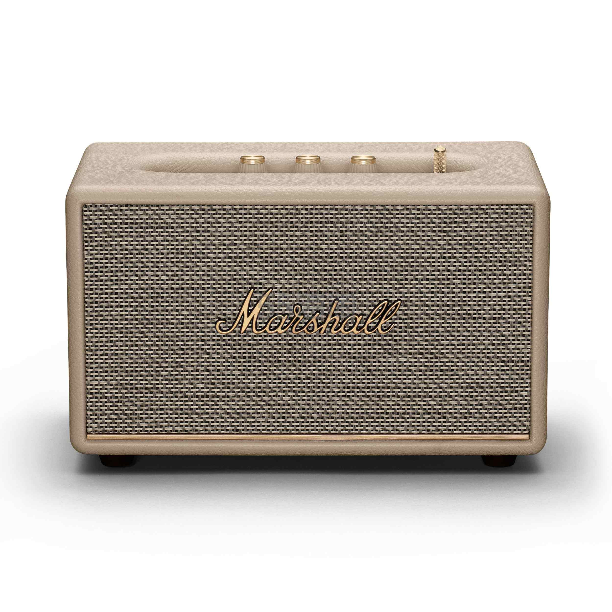 【含税直邮】Marshall 马歇尔 Acton III 蓝牙家用音箱,奶油色