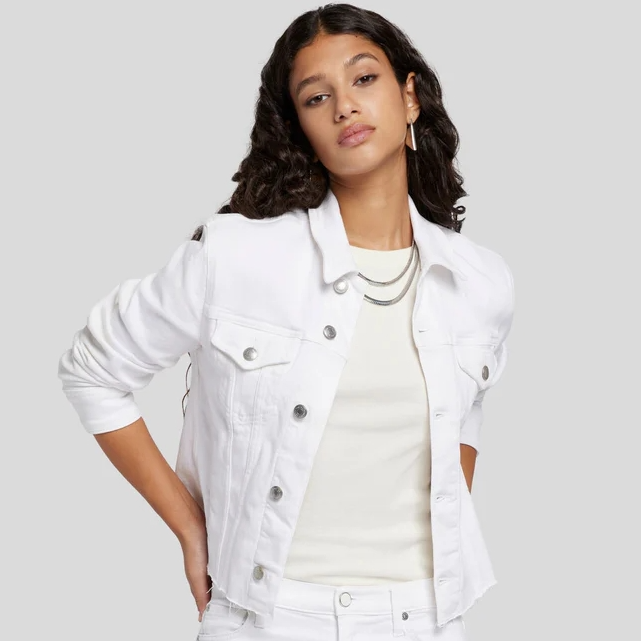 7 For All Mankind：经典白牛天花板！直筒九分裤$228 短裤$128