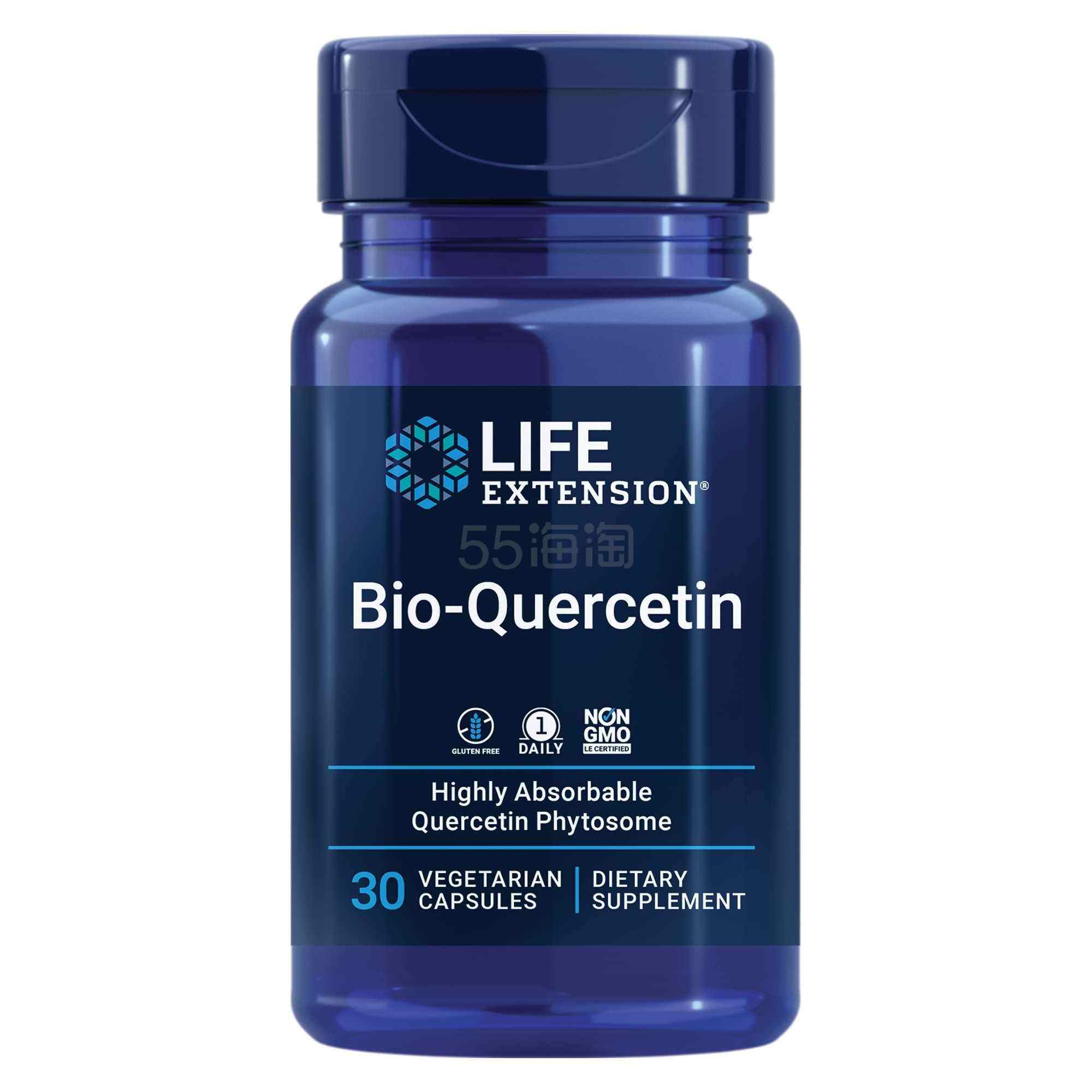 【含税直邮】Life Extension 生物槲皮素 30 粒