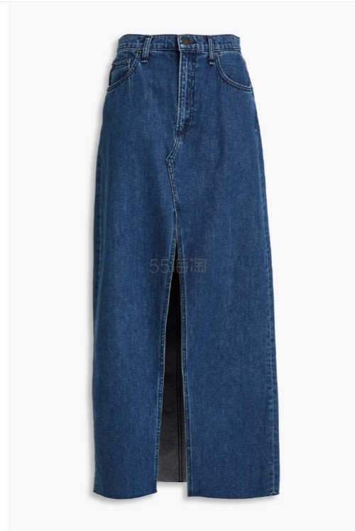 RAG & BONE Avery 牛仔超长半身裙