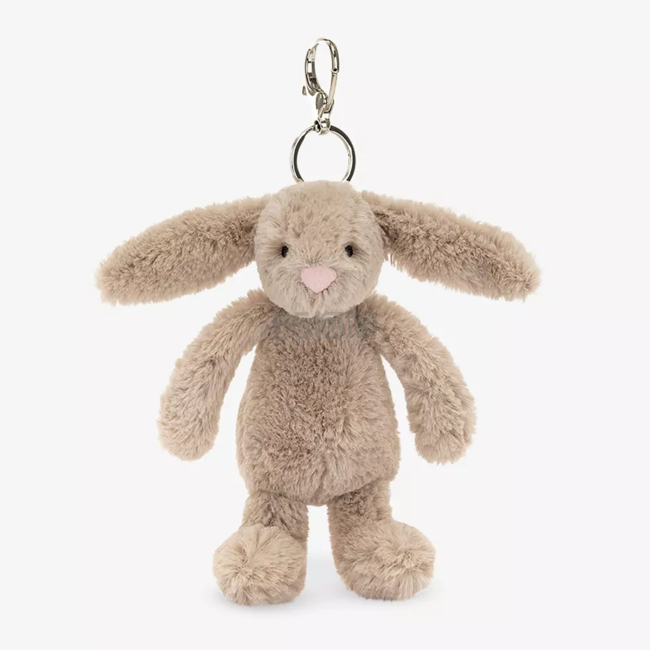 Jisoo同款!Jellycat 褐色小兔挂件