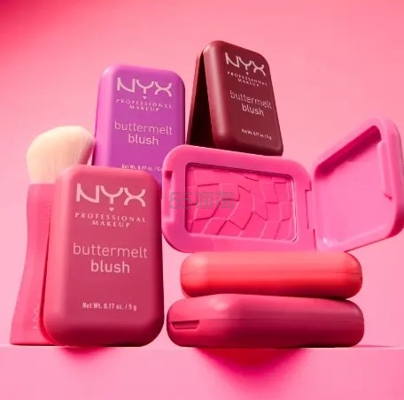 新款！NYX  超级黄油腮红