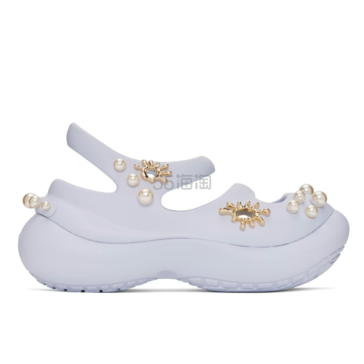徐梦洁同款！Crocs 珍珠装饰洞洞鞋