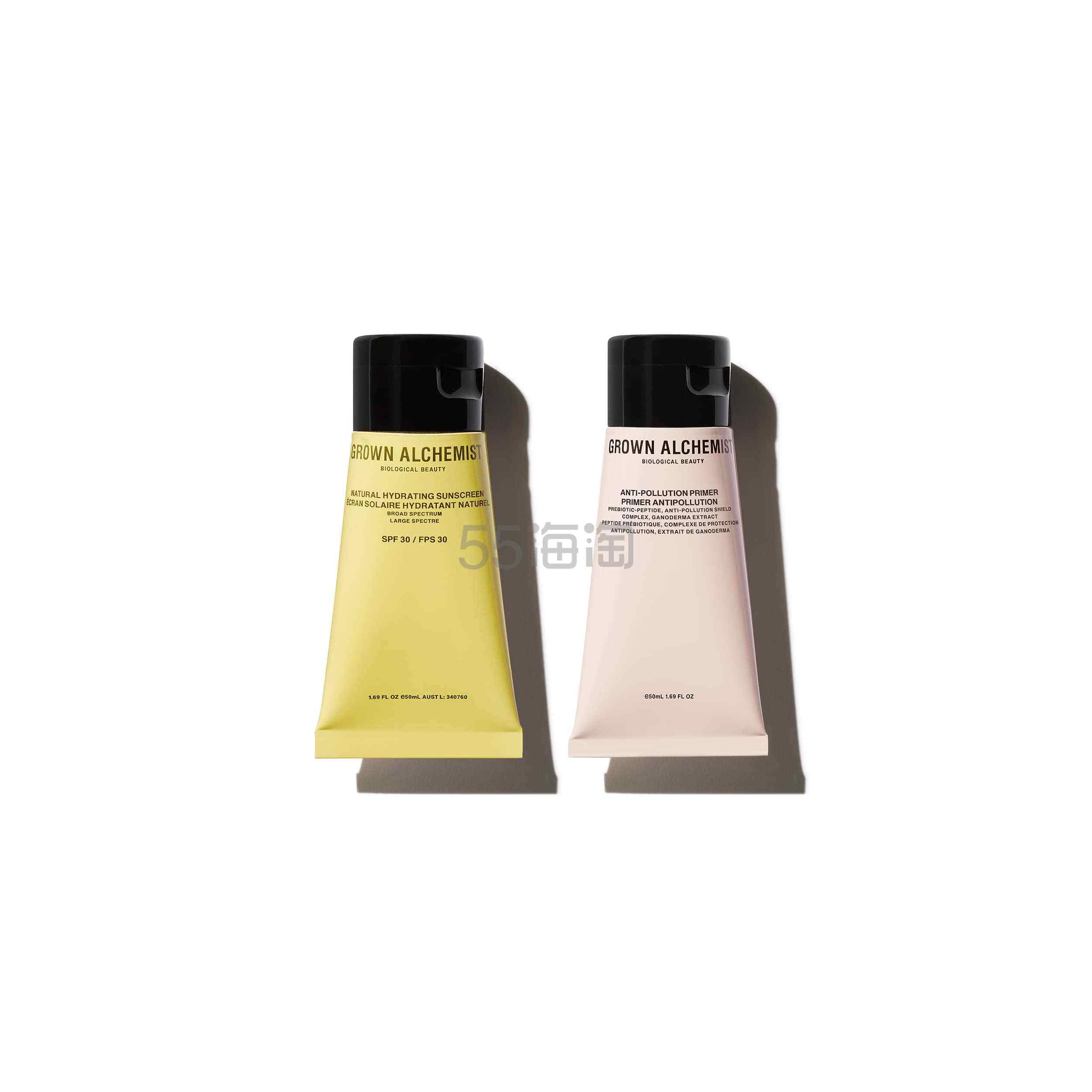 【含税直邮】Grown Alchemist  爆火明星单品御肌肌底凝露妆前乳 50ml + 防晒50ml 套装
