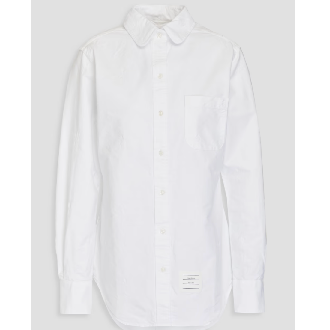 刘雨昕、宋妍霏同款！Thom Browne 白色衬衣