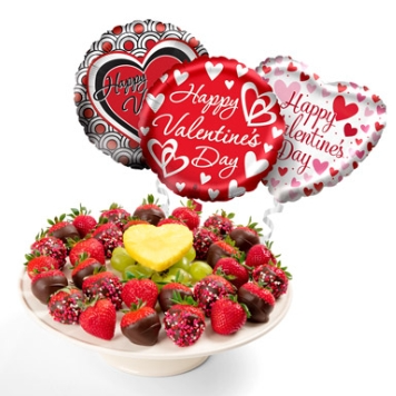 Edible Arrangements：情人节大促！甜点/水果拼盘礼盒