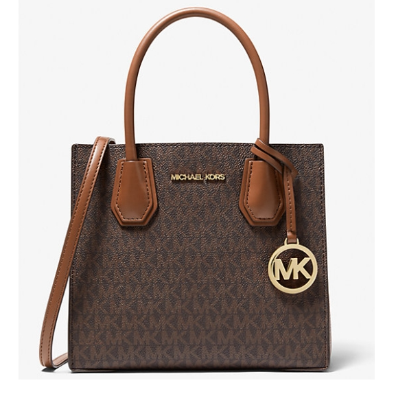 2件8折！Michael Kors Mercer 中号老花风琴包 2色可选
