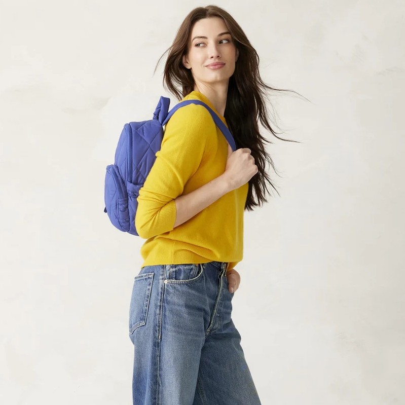 Vera Bradley：精选双肩包、旅行包热卖 封面款$63