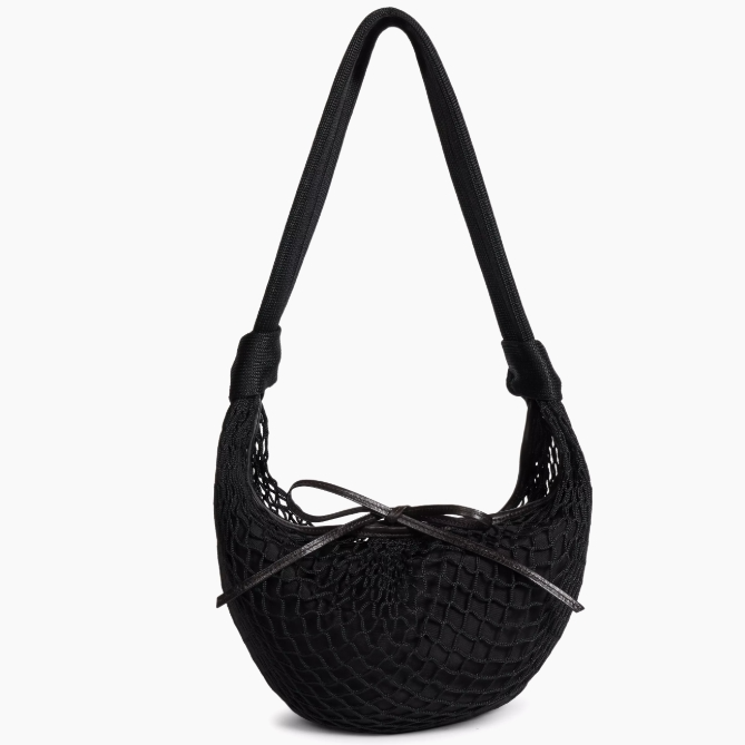 Fever 同款！Lemaire 黑色小号网兜包