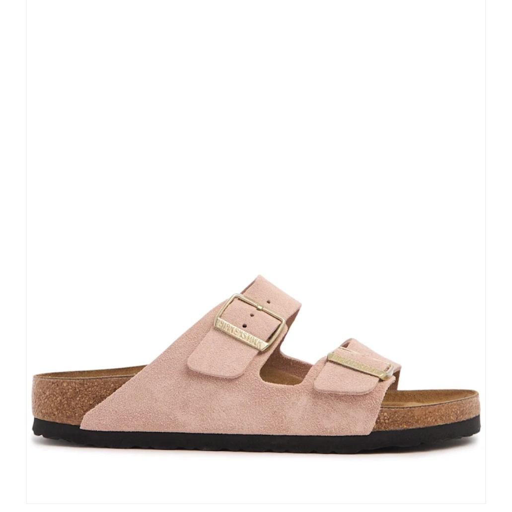 Birkenstock 粉色 Arizona 拖鞋