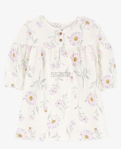Carter's  女婴花朵连衣裙