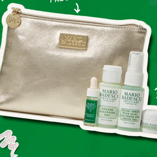 Mario Badescu：亲友日全场7折+满送5件礼