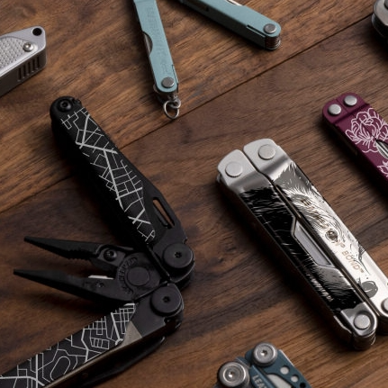 Leatherman：生活工具DIY 定制专属用品 雕刻独一无二的外壳