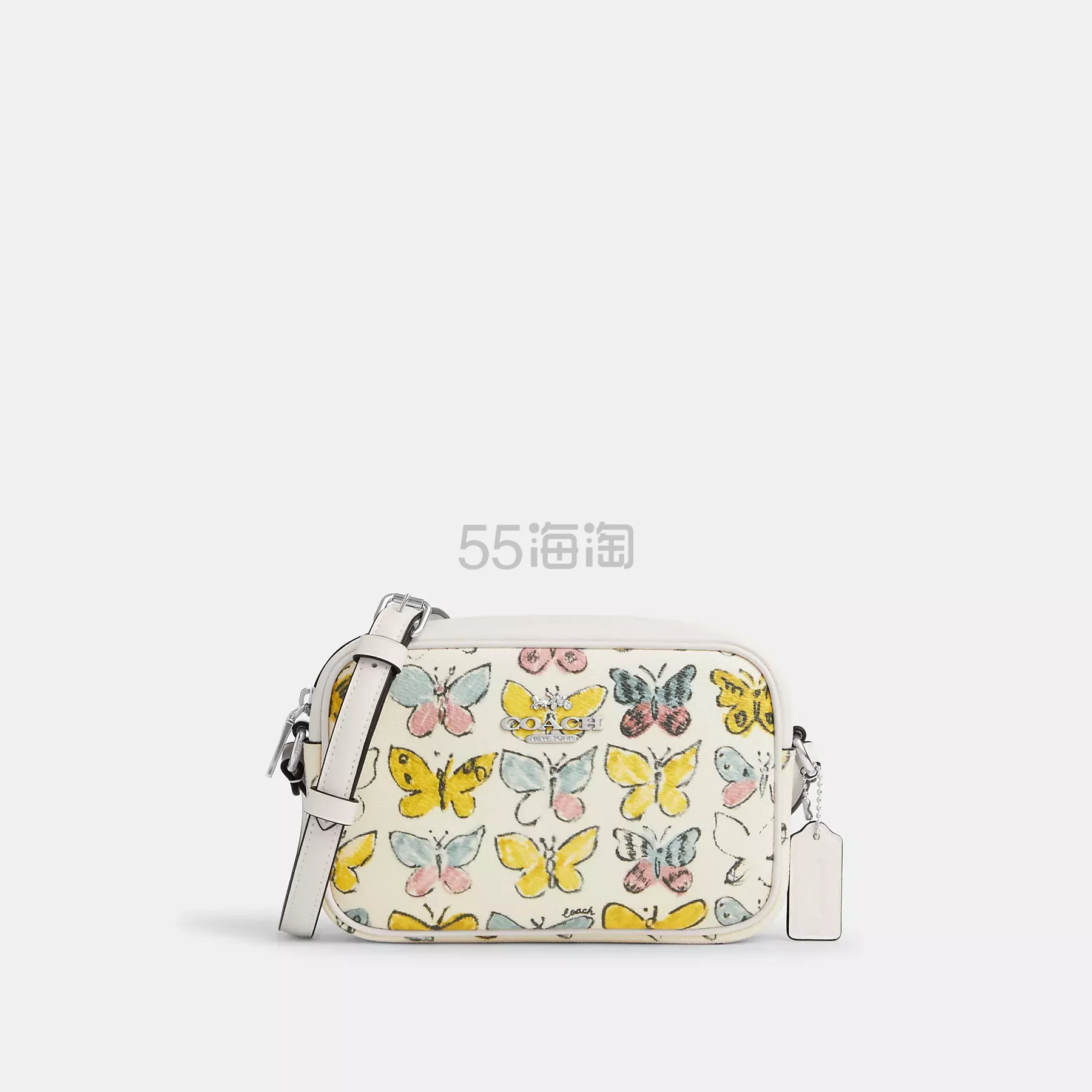 Coach 蔻驰 mini jamie 蝴蝶印花相机包