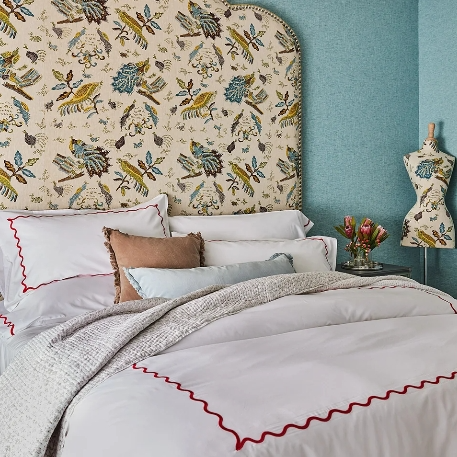 Erin Gates x Kassatex 床上用品和浴室用品促销 波纹羽绒被$170起