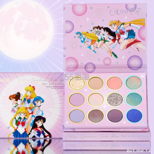 ColourPop 卡拉泡泡 For Love & Justice 美少女战士联名款眼影