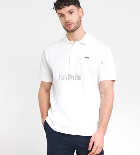 Lacoste 白色Polo 衫
