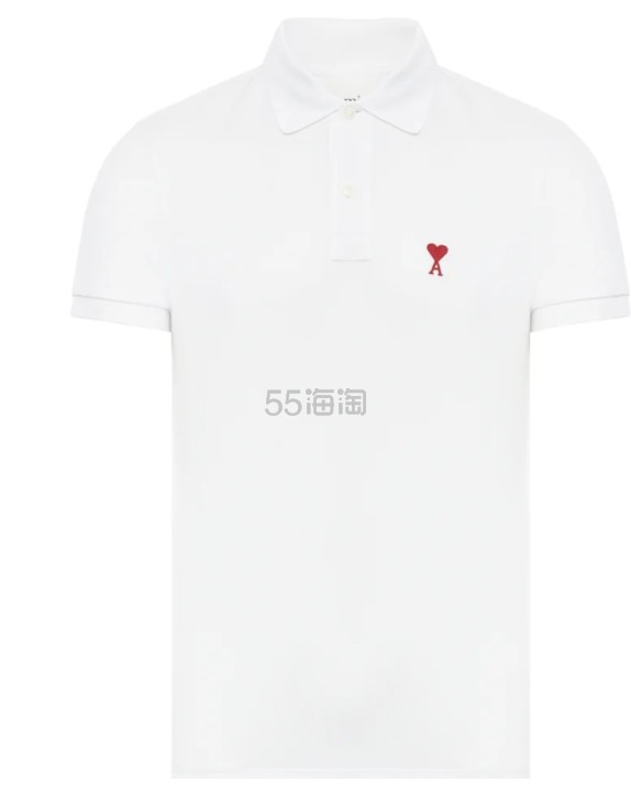 Ami Paris 男士小爱心polo衫