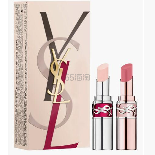 YSL 口红唇膏两支双，色号02和 44B