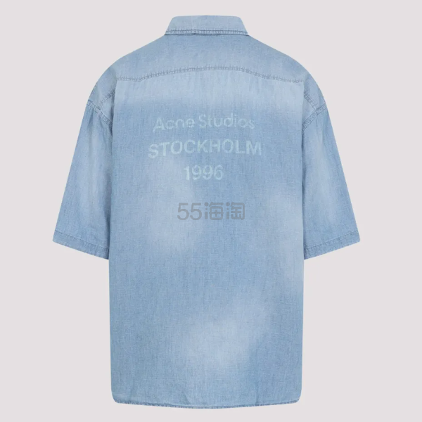 Acne Studios 牛仔短袖衬衫