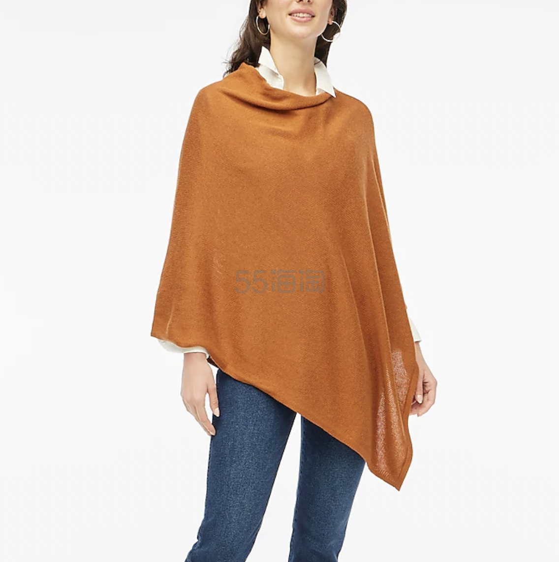 J.CREW 针织斗篷