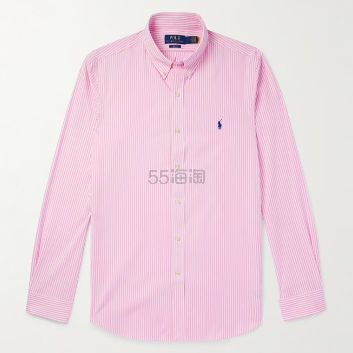 POLO RALPH LAUREN 拉夫劳伦粉色条纹衬衫