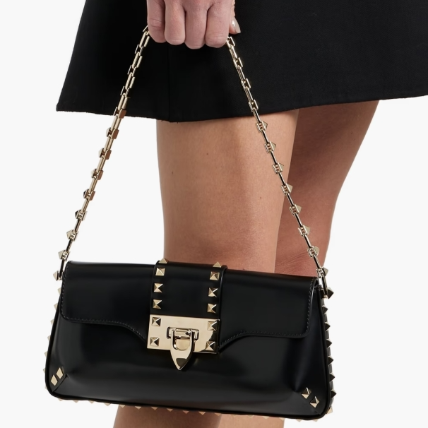 THE OUTNET 美站：Valentino Garavani 华伦天奴折上折 VLOGO 单肩包$328