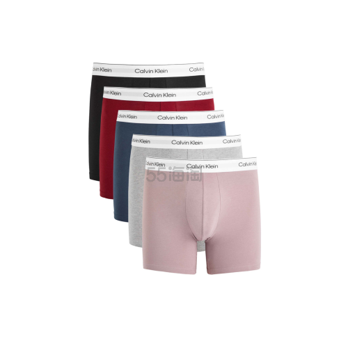 CALVIN KLEIN 四角内裤*5