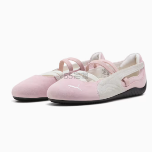 粉+白！Puma 彪马 Speedcat 芭蕾机能鞋