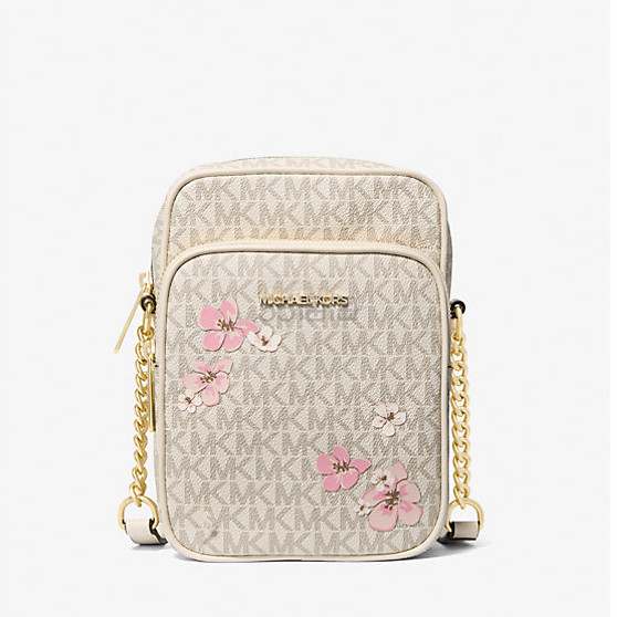 Michael Kors Jet Set Travel 中号樱花手机包