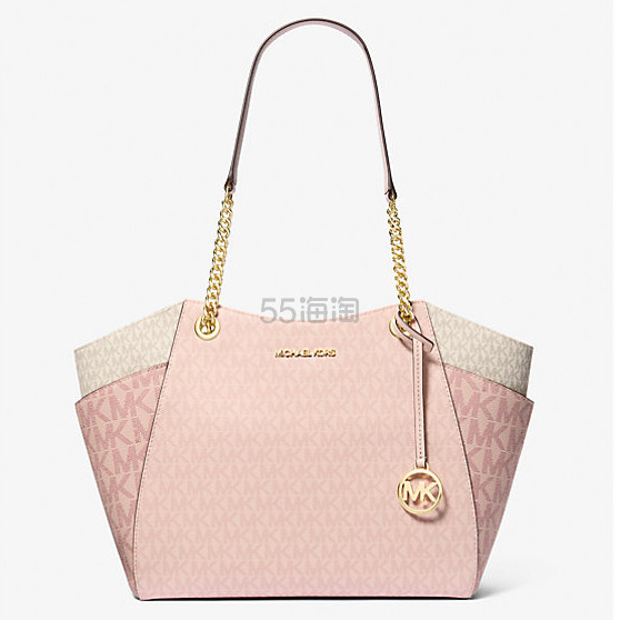 Michael Kors Jet Set 大号老花托特包