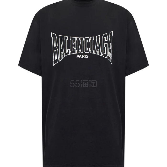 BALENCIAGA 巴黎世家 Boxing 黑色T恤
