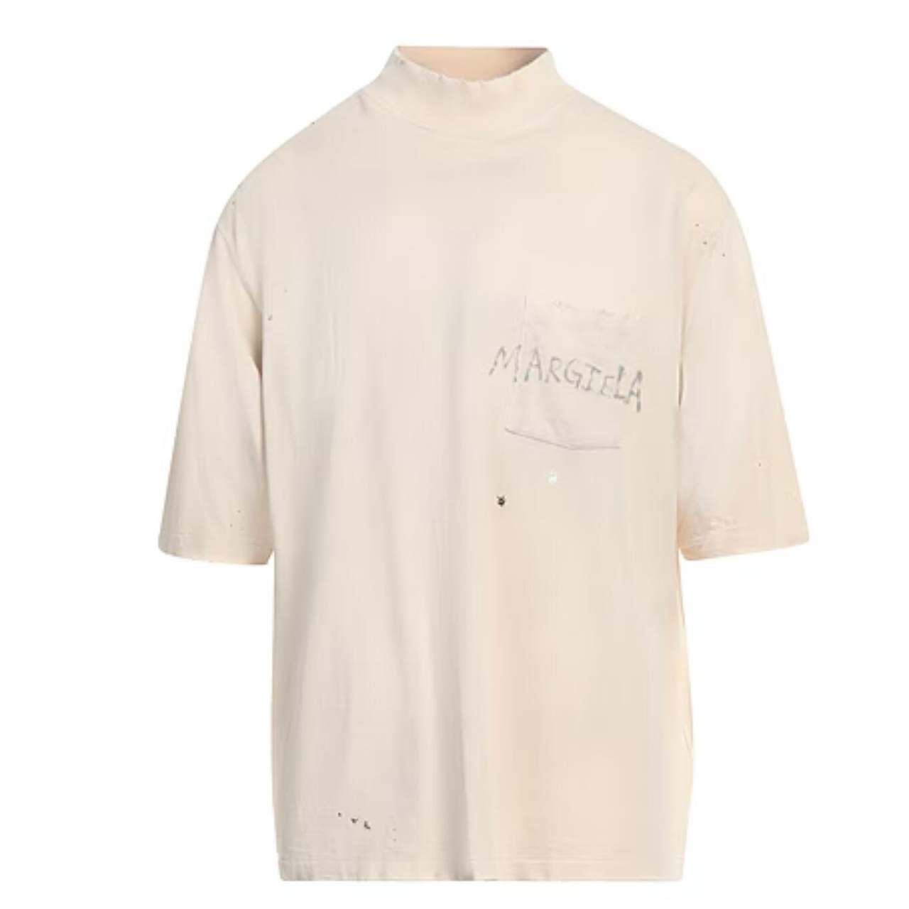 MAISON MARGIELA 马吉拉手写徽标印花短袖