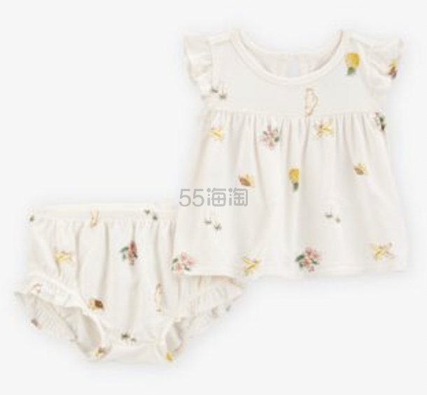 Carter's PurelySoft 有机棉印花套装