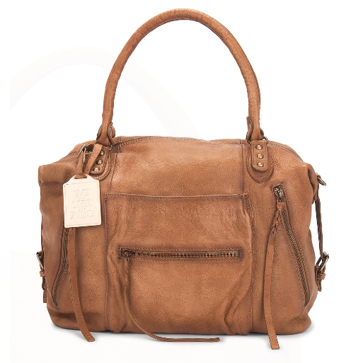 FREE PEOPLE 鞍黄色机车包