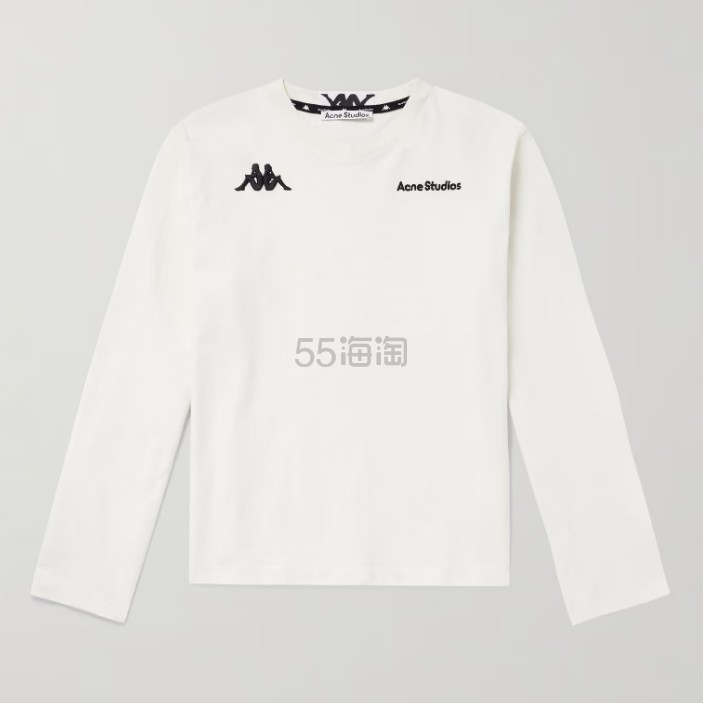 ACNE STUDIOS x KAPPA 联名款白色T恤