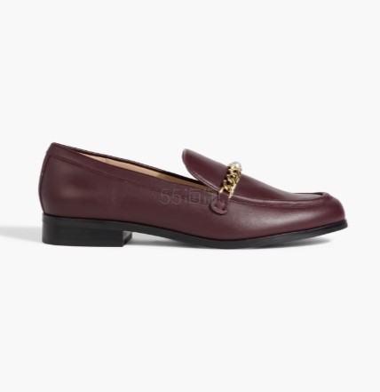 Stuart Weitzman Owen 缀饰皮革乐福鞋