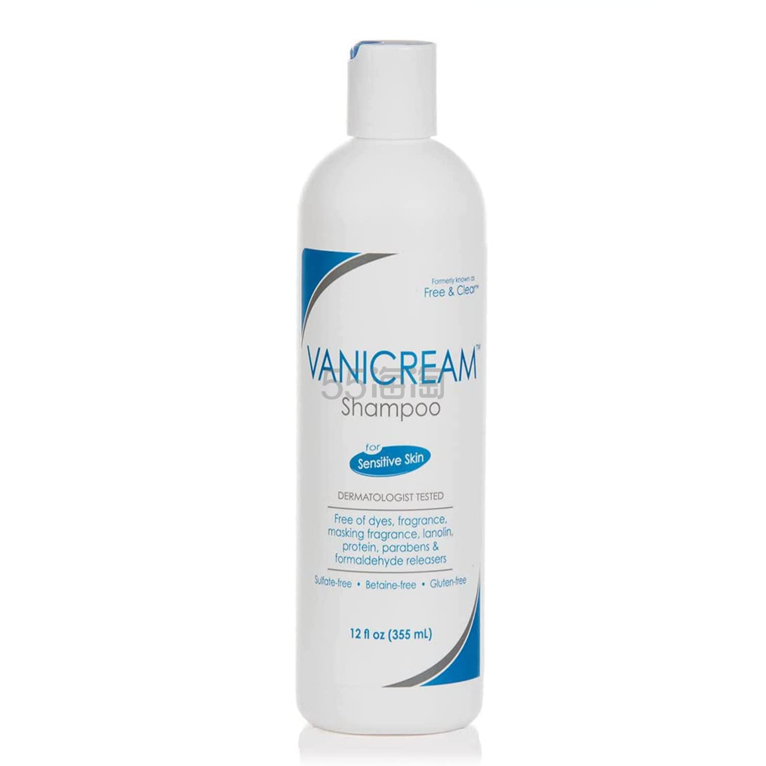 【含税直邮】Vanicream 敏感肌洗发水 温和无香型 低刺激清洁 354ml